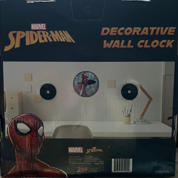 Spider-Man clock - Picture 2 of 4